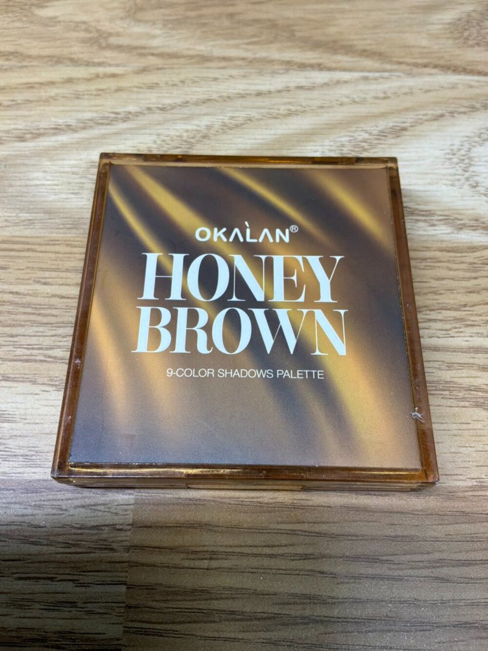 OKALAN Honey Brown 9 Color Eyeshadow Palette Neutral Makeup Palette